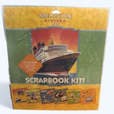 Disney Cruiseline Mexican Riviera Scrapbook Kit 2011 Mickey Friends New Sealed