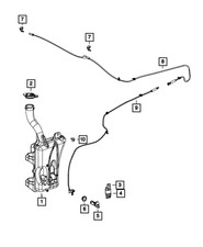 Genuine Mopar Washer Fluid Level Sensor 68171075AA