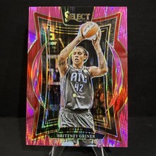 2025 Panini Select WNBA Brittney Griner #61 Pink Flash Prizm Atlanta Dream