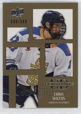 2024-25 Upper Deck PWHL UD Portraits Gold 30/399 Emma Maltais #UDP-11 ki6