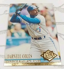 1994 Fleer Ultra Baseball Card Blue Jays - Darnell Coles #137