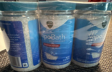 Vicks VapoBath Bath Salts Soothing Vapors Eucalyptus  Menthol 15 oz 3 Pack