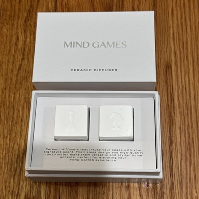Mind Games Fragrance Ceramic Diffusers Individually Sealed NIB