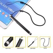 5 Pcs Stylus for Tablet Capacitive Touch Screens Pen with Anti-lost Lanyard