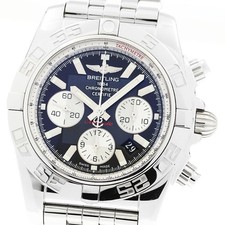 BREITLING AB0110 Chronomat 44 Chronograph Automatic Men s Good Condition 911792