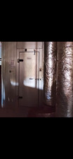 Walkin freezer with floor in very good condition was working before dismantling