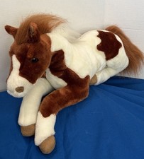 2007 Breyer Pinto Horse Plush Chestnut White ...