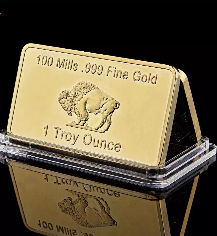(6) 1 OZ - Gold Buffalo Bullion Bar .999 Fine 24k GOLD BARS - Image 2 of 4