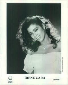 Press Photo: IRENE CARA 8x10 B&W 1983 fame