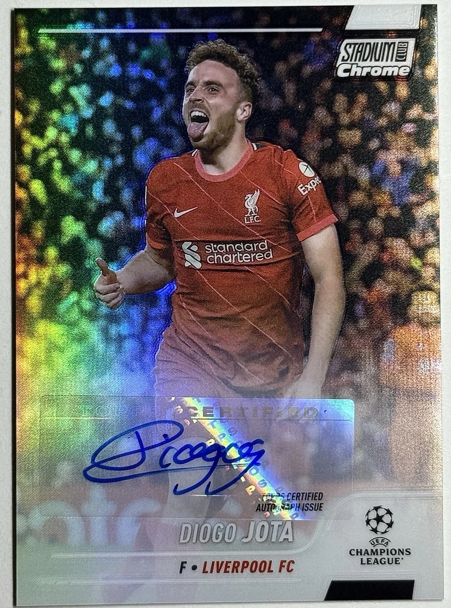 Diogo Jota 直書きオート /10シリ Diogo Jota Signed Print (16x12