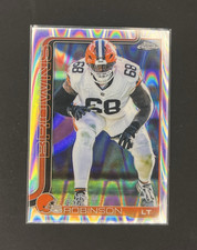 Topps Chrome 2025 Wave Parallel #124 Cam Robinson Browns Football