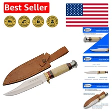 Stylish Full Tang Pocket Knife 11.5 Inch - Skinning & Outdoor Tasks Made Easy