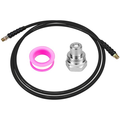 #ad AMZCNC 10#x27; 10000psi High Pressure Hydraulic Hose CH 604 Coupler 3 8 Thread Hydra $103.47