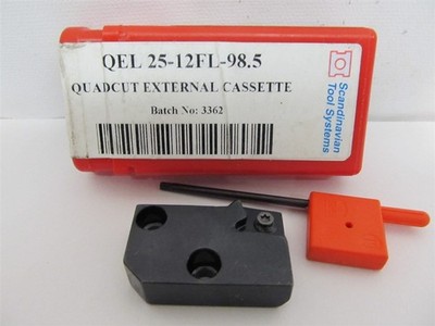 Scandinavian Tool Systems QEL 25-12FL-98.5, Quadcut External Cassette