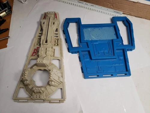 Star Destroyer Playset Star Wars vintage Incomplete With Stickers