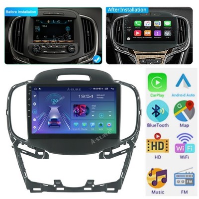 10.1'' Android15 Car Stereo Radio For Buick LaCrosse 2014-2016 Apple Carplay GPS