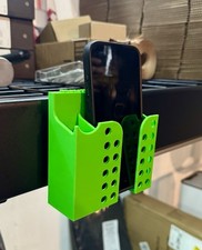 StoreSZY Magnetic Phone Holder   Toolbox Mount w/ Pen Slot  Charger Cutout