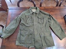 GIACCA DIVISA DA COMBATTIMENTO VINTAGE ESERCITO ITALIANO VERDONA ROMA 77 NAJA