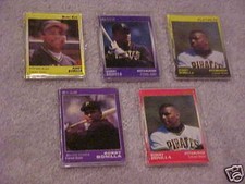 LOT OF 5 STAR CO BOBBY BONILLIA SETS PIRATES METS