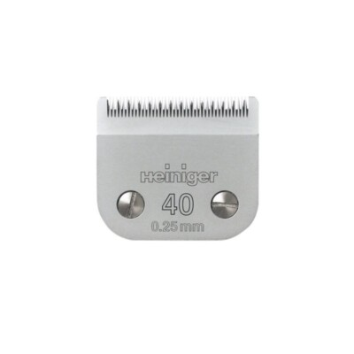 Heiniger Saphir Clipper Blade #40 - 0.25 mm Dog Pet Grooming