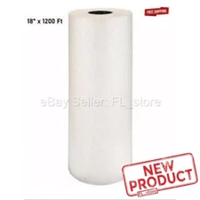 Newsprint Paper Gray 18" x 1200 Feet Roll Void Fill Packaging Wrapping NEW
