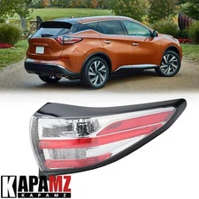 Right Side Tail Light Lamp For 2015 2016 2017 2018 Nissan Murano Passenger Side
