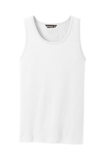Mens Plain Vest Cotton Tank Top Summer Gym Fasion Sleeveless T Shirt 1,2 in pack - 第 4/12 張圖片