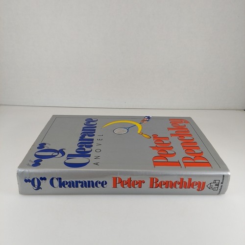 Q Clearance by Peter Benchley 1986 Random House 2nd Printing HCDJ - Picture 2 of 13