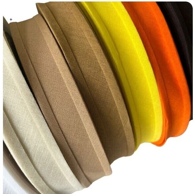 Cotton Bias Binding 25 mm Wide Trim Edging 1m,3m,5m,10m,25m - Image 3 of 4