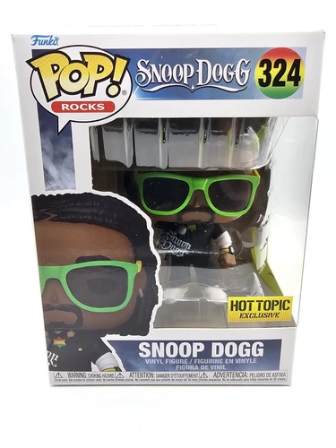 Funko Pop! #324 Rocks Snoop Dogg Rastafarian Track Suit Hot Topic Exclusive