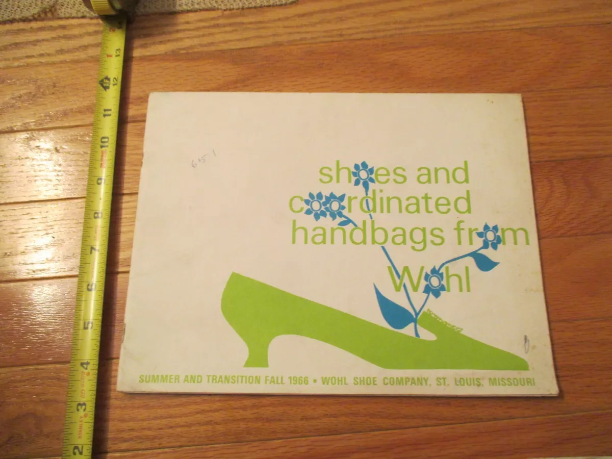 Wohl Shoe Company Shoes and Handbags Summer Transition Fall 1966 Catalog
