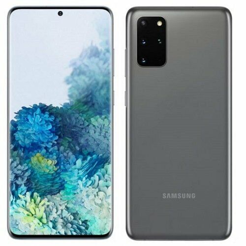 NEW UNLOCKED SAMSUNG GALAXY S20+ PLUS 5G SM-G986U 128GB BLACK GRAY GSM+CDMA - Afbeelding 1 van 5