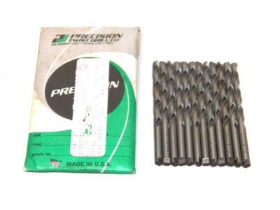 12 USA MADE Precision Twist Drill (PTD) #3 (.2130'') Drill Bits HSS ......(2-2-6)