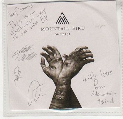 (GF847) Mountain Bird, Cosmos II - SIGNED DJ CD