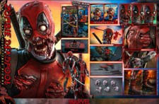New Hot Toys CMS06 MARVEL ZOMBIES 1 6 ZOMBIE DEADPOOL in stock