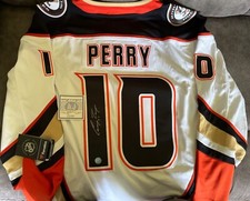 Corey Perry signed Fanatics jersey Anaheim Ducks JSA