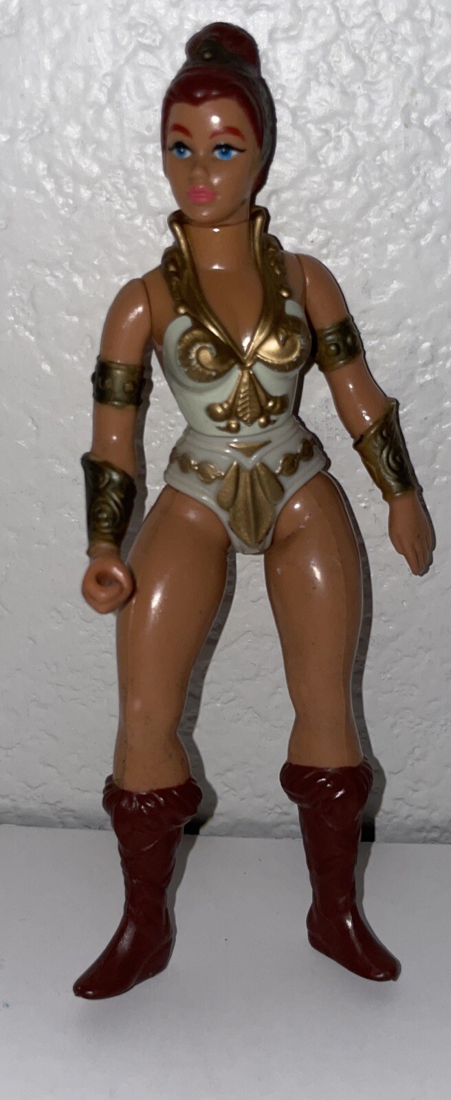 Vintage 1980s MOTU He-Man Teela Action Figure Complete