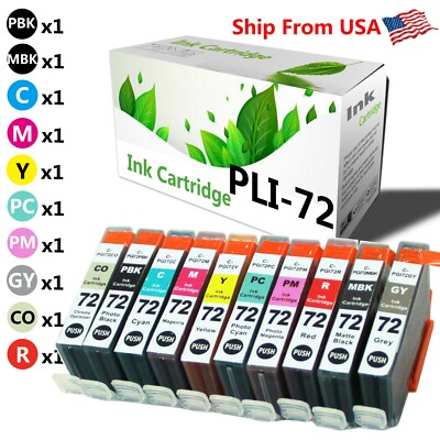 2PK,PC) PGI-72 PGI 72 PGI72 cartuccia di inchiostro per 2PK,PC) PGI-72 PGI 72 PGI72 cartuccia di inchiostro per