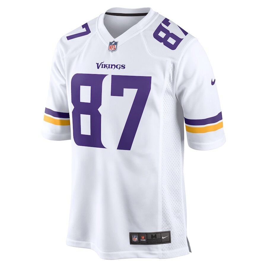 Minnesota Vikings T.J. Hockenson #87 Nike White 2025 Official NFL