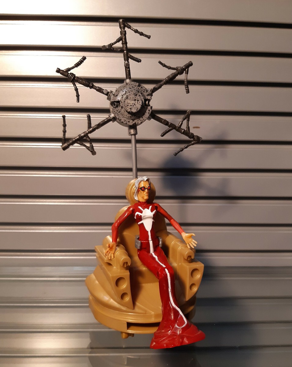 Vintage 90's Toybiz Marvel Comics Spiderman Madame Web 5
