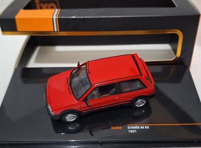 Citroen AX GTi 1991 Red 1:43 IXO CLC222 EXTREMELY RARE!! | eBay