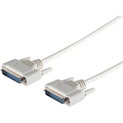 1,8m VGA Kabel 25 Polig Monitorkabel Verbindungskabel SUB-D VGA Monitor PC