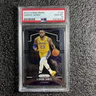 2019 Panini Prizm Basketball Base Card #129 LeBron James Lakers PSA 10