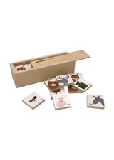 Kids Concept Jeu de memory Edvin, en bois.