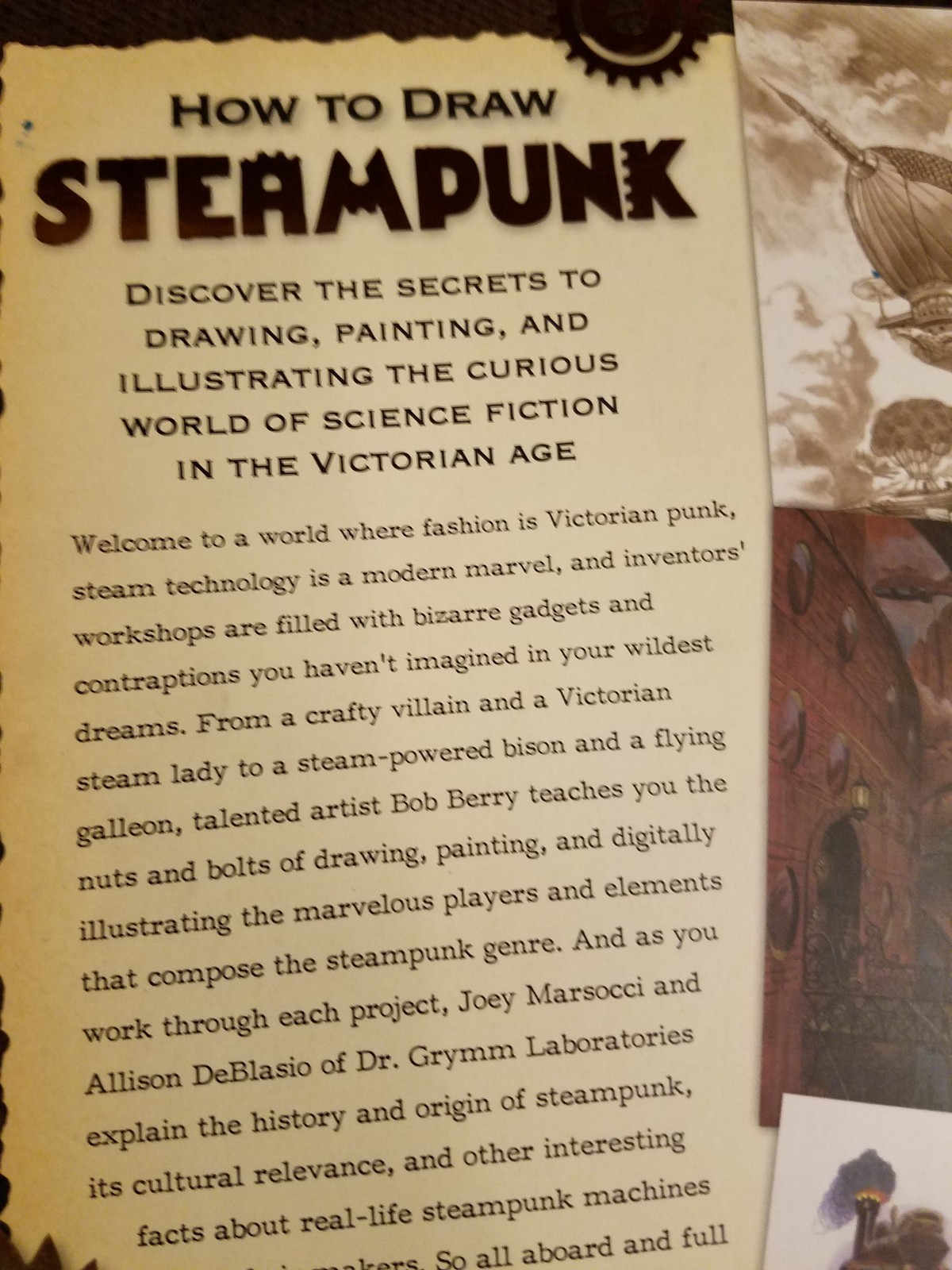Fantasy Underground: How to Draw Steampunk : Discover the Secrets to  Drawing, Painting, and Illustrating the Curious World of Science Fiction in  the ...
