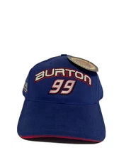 NWT Vintage NASCAR Burton #99 Citgo Supergard Racing Adjustable Hat Embroidered