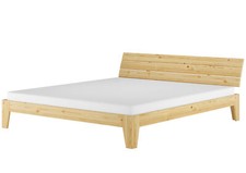 Doppelbett durchgehender Matratze 180x200 Massivholz Kieferbett Gästebett