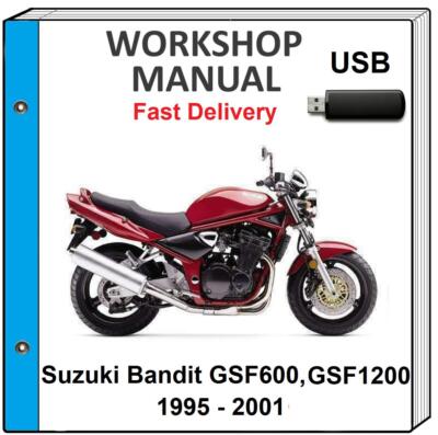 SUZUKI GSF1200 BANDIT 1200 1995 1996 1997 1998 SERVICE REPAIR SHOP