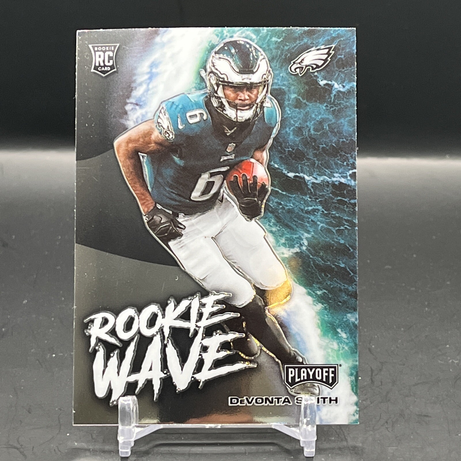 2021 Panini Playoff Devonta Smith Rookie Wave RW-DSM Philadelphia Eagles RC