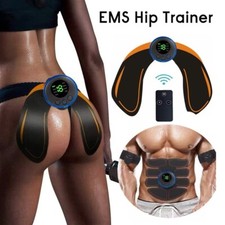 USB Rechargeable EMS Muscle Stimulator Hip Trainer Abdominal ABS Stimulator
